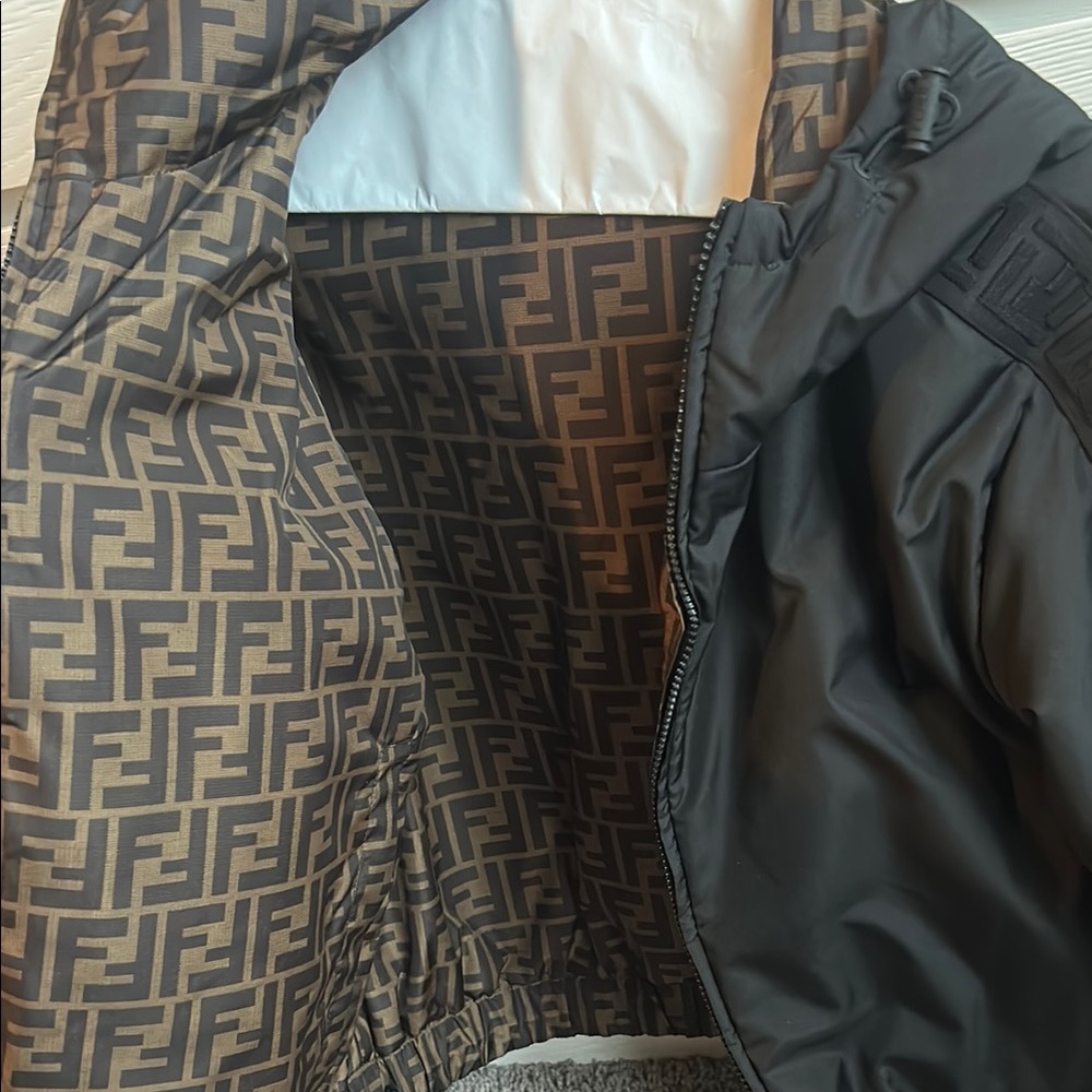 Fendi Reversable FF Logo Print Jacket - Picture 2 of 7